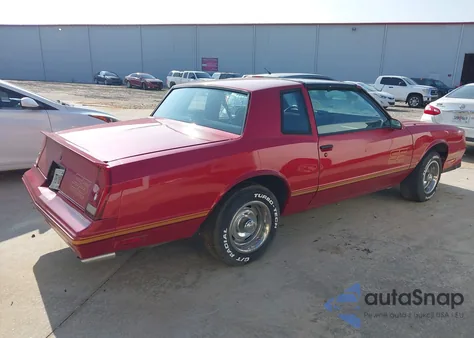 1988 Chevrolet Monte Carlo из США, поврежденный, VIN 1G1GZ11GXJP128530